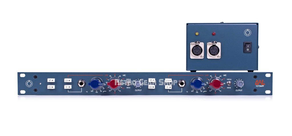 BAE 1073MPF Dual-channel PSU Front