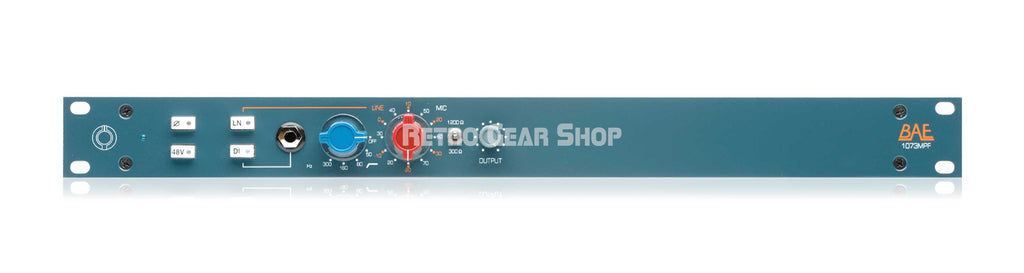 BAE 1073MPF Single Channel + PSU Front