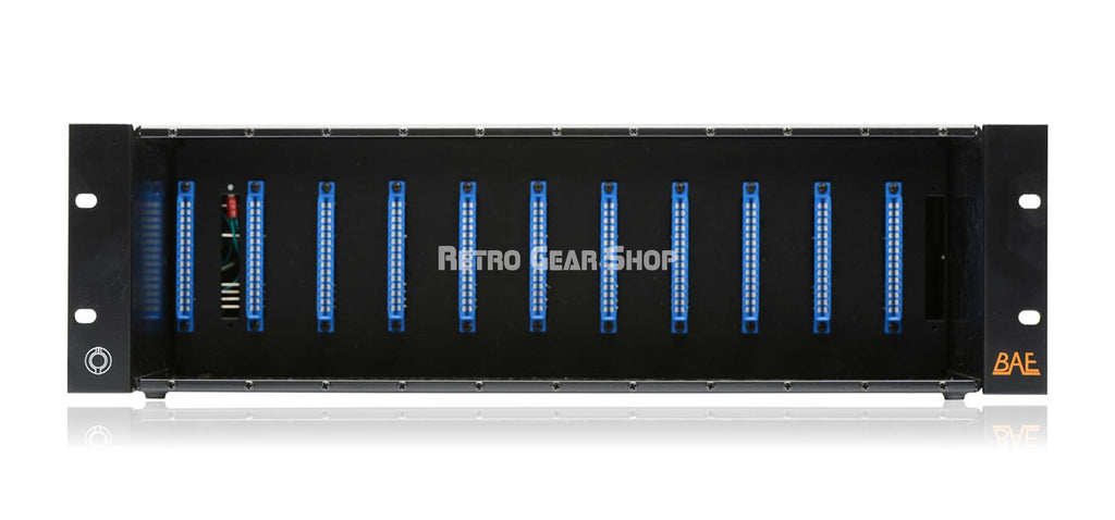 BAE 500 Series 11 Space Rack Front