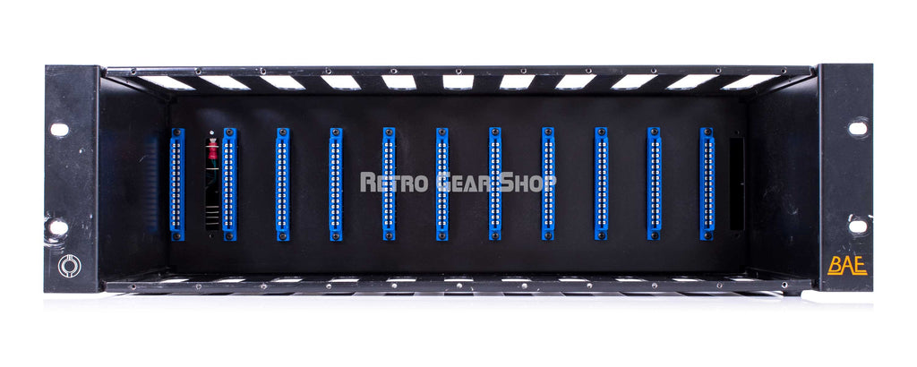 BAE 500 Series 11-Space Rack Front