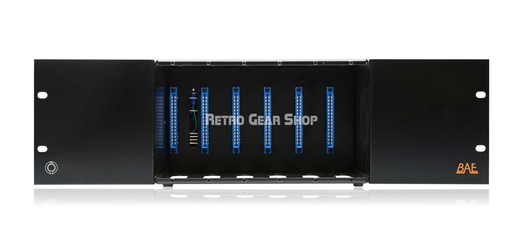 BAE 500 Series 6 Space Rack Front