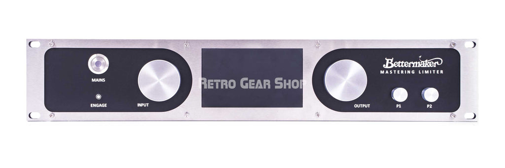 Bettermaker Mastering Limiter Front