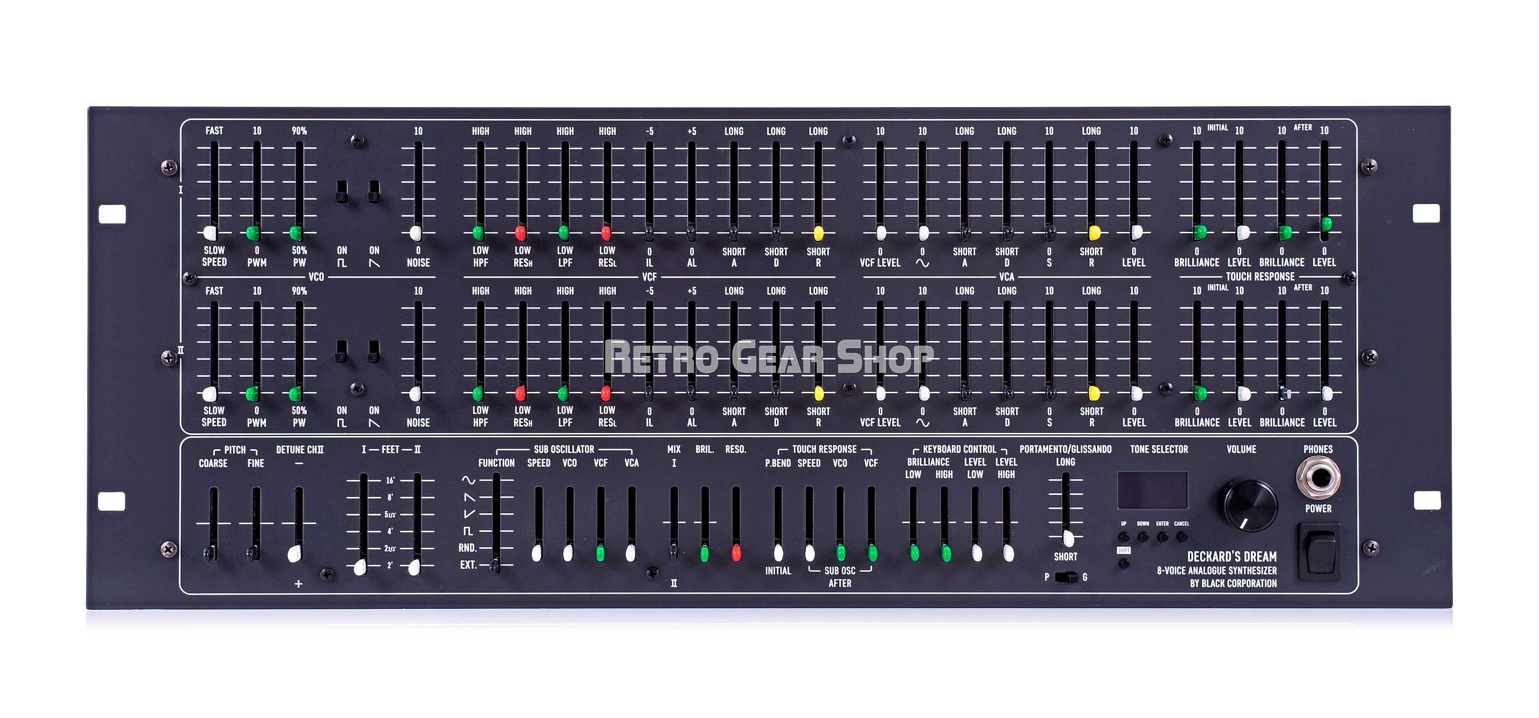 Black Corporation Deckards Dream 8-Voice Analog Synth Polyphonic