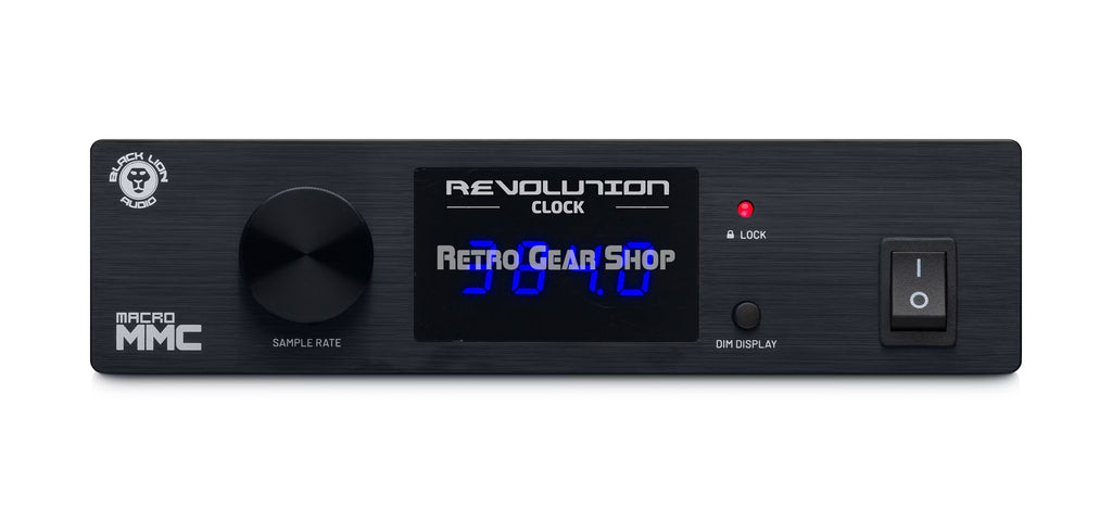 Black Lion Audio Revolution Clock Front