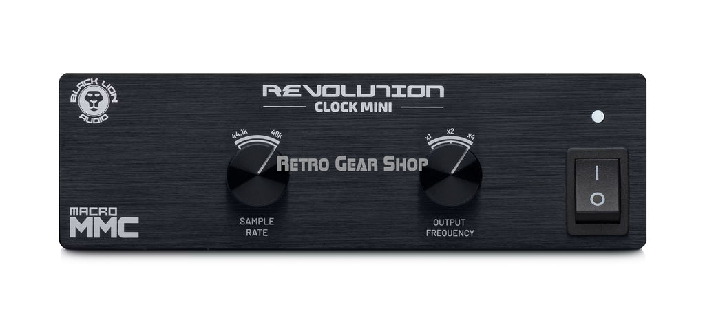 Black Lion Audio Revolution Clock Mini Front