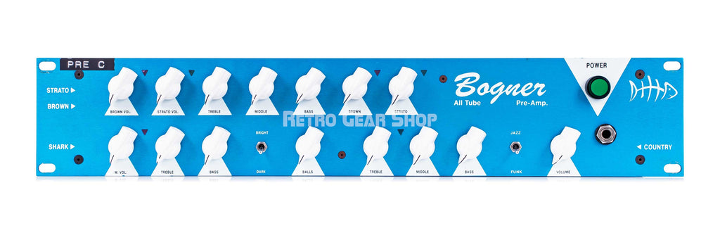 bogner preamp pedal Bogner Fish All Tube Preamp Vintage Rare 1990s 4-Channel Guitar Amp– Retro Gear Shop