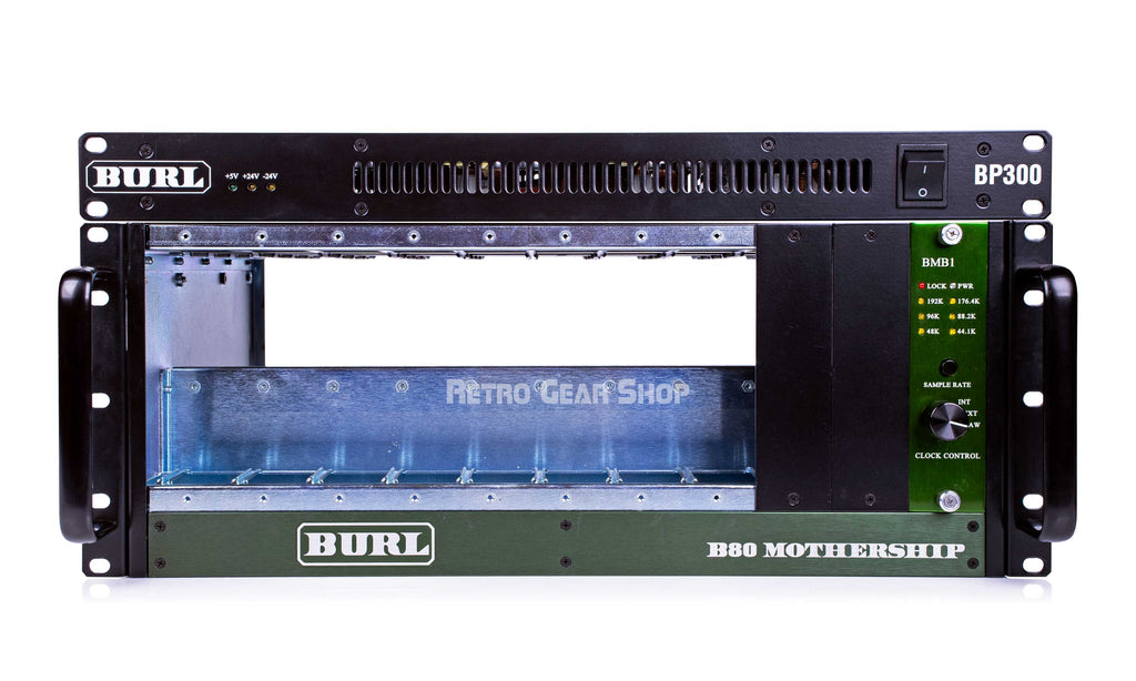 Burl Audio B80 Mothership Chassis with BP300 Power Supply BMB1 Mini-DigiLink Motherboard Front