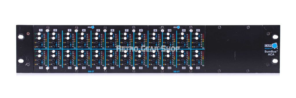 capi gear CAPI SumBus Summing Mixer 24x4 and Breakout Box– Retro Gear Shop