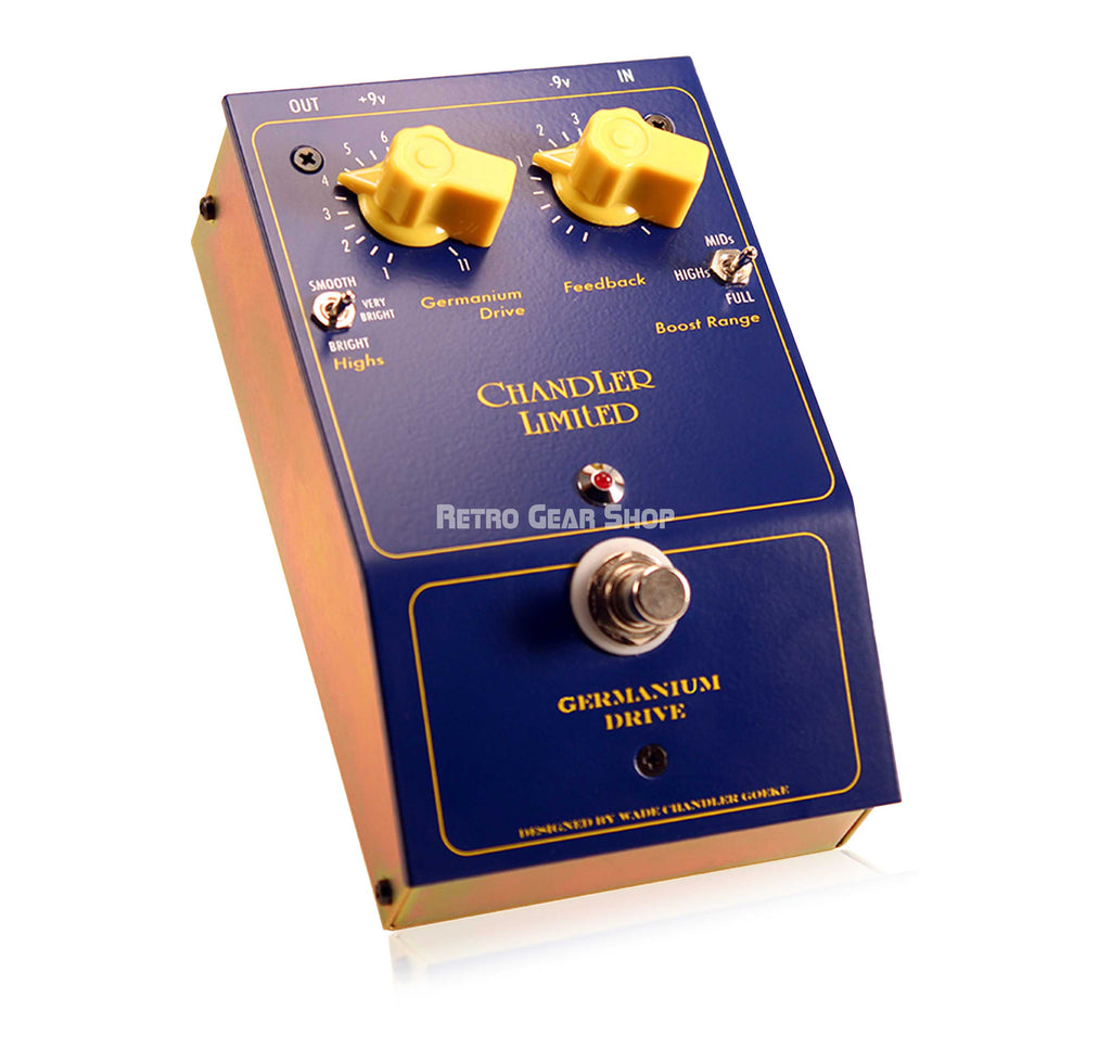Chandler Limited Germanium Drive Pedal Front