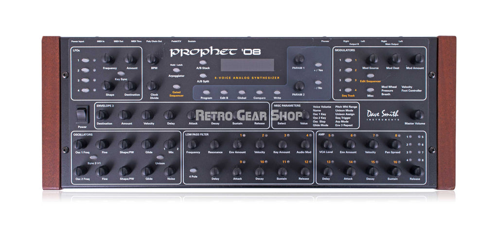 Dave Smith Instruments Prophet 08 Top