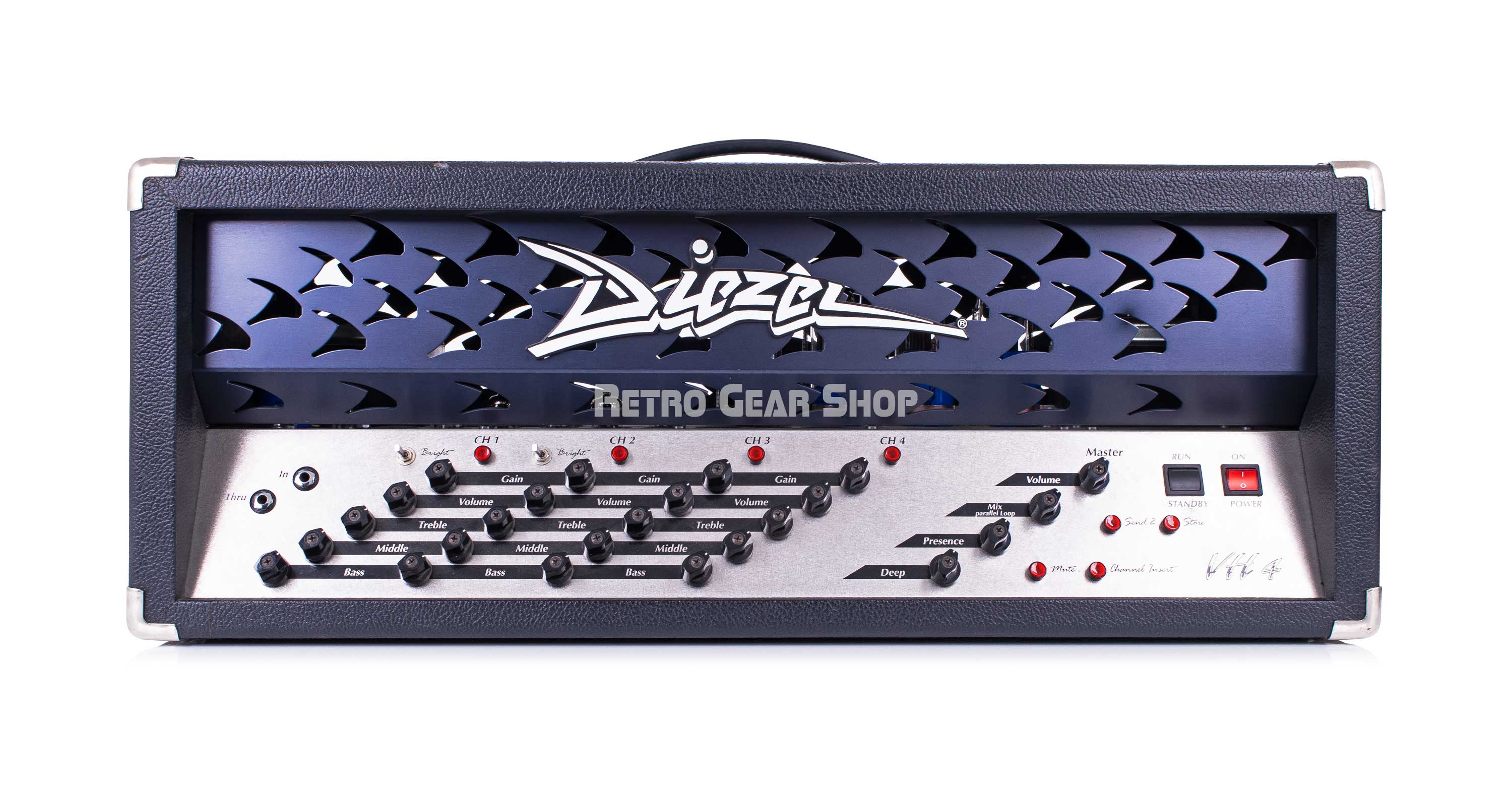 Diezel VH4 100-watt 4-channel Tube Head Guitar Amp Early