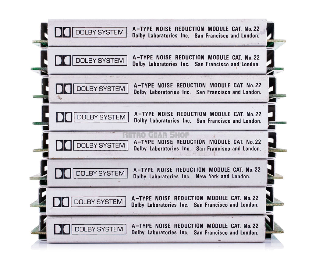 Dolby A-Type Cat22 Cards Front