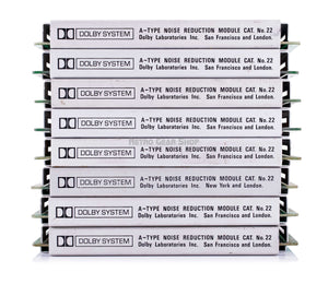 Dolby A-Type Cat22 Cards Front