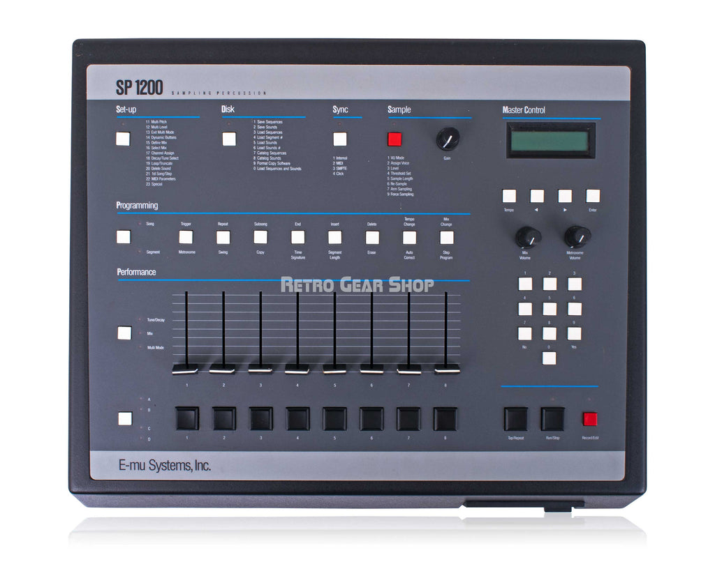 E-Mu SP-1200 Top