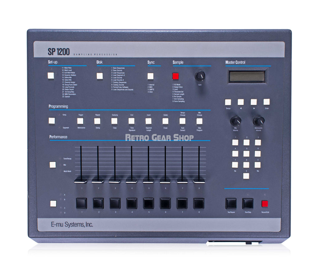 E-mu Systems SP-1200 Model 7030 Top