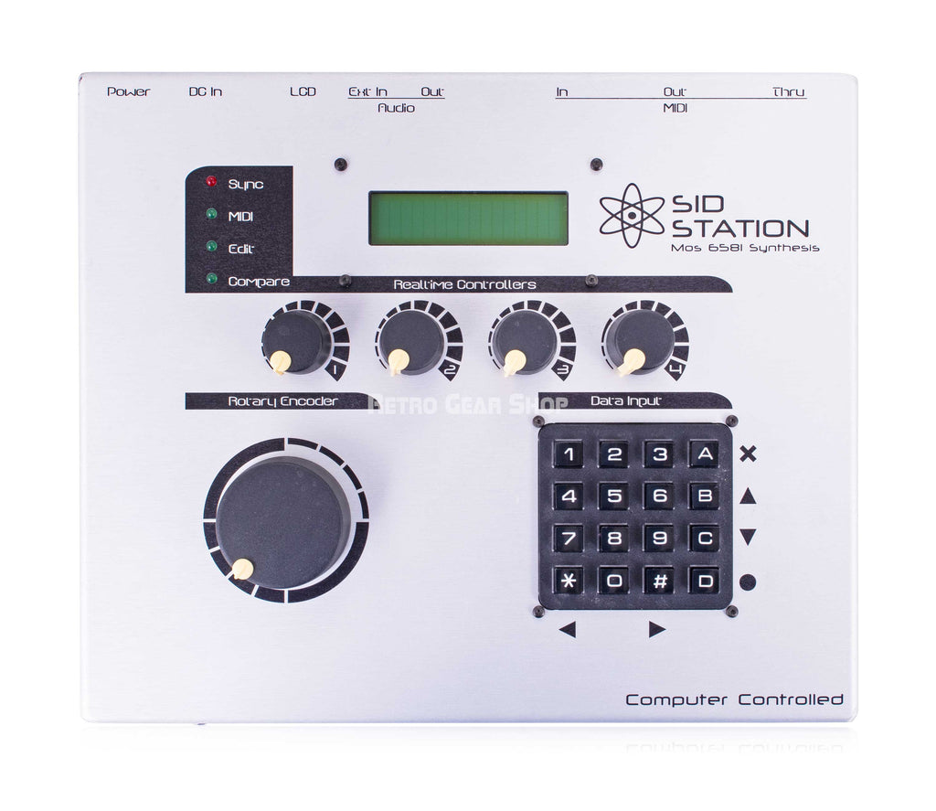 Elektron Sidstation SID Station Mos 6581 Synthesis Top