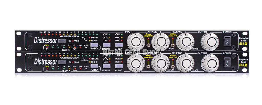 Empirical Labs Distressor EL8X-S Distressor Pair Front