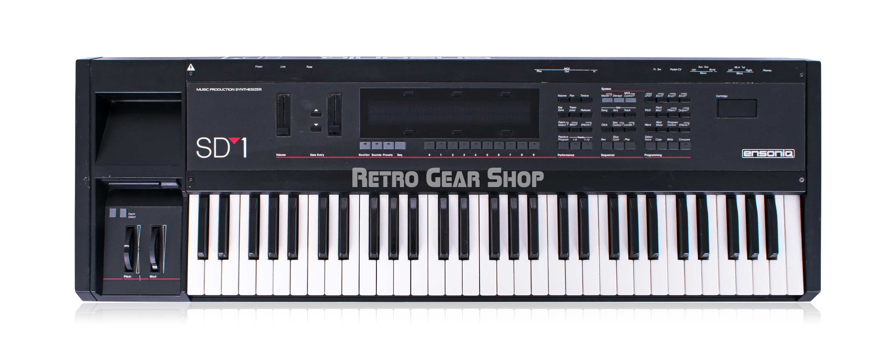 Ensoniq SD1 Keyboard Workstation Vintage Synthesizer– Retro Gear Shop