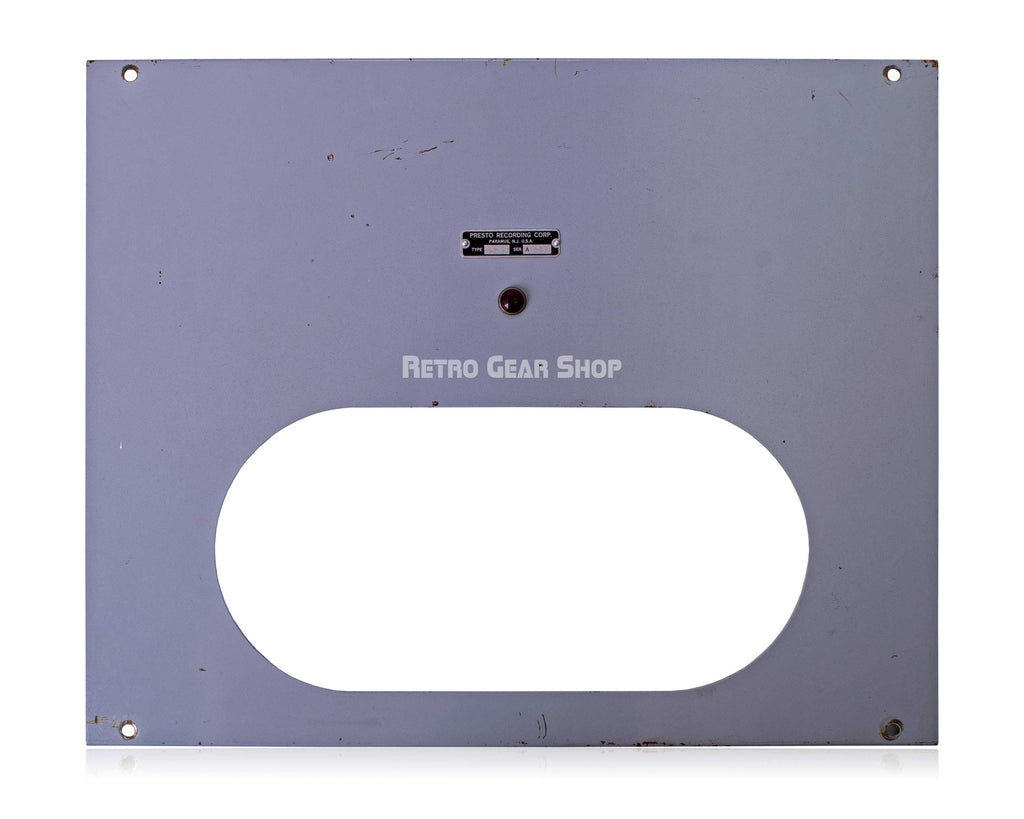 Original faceplate for a Presto 92b