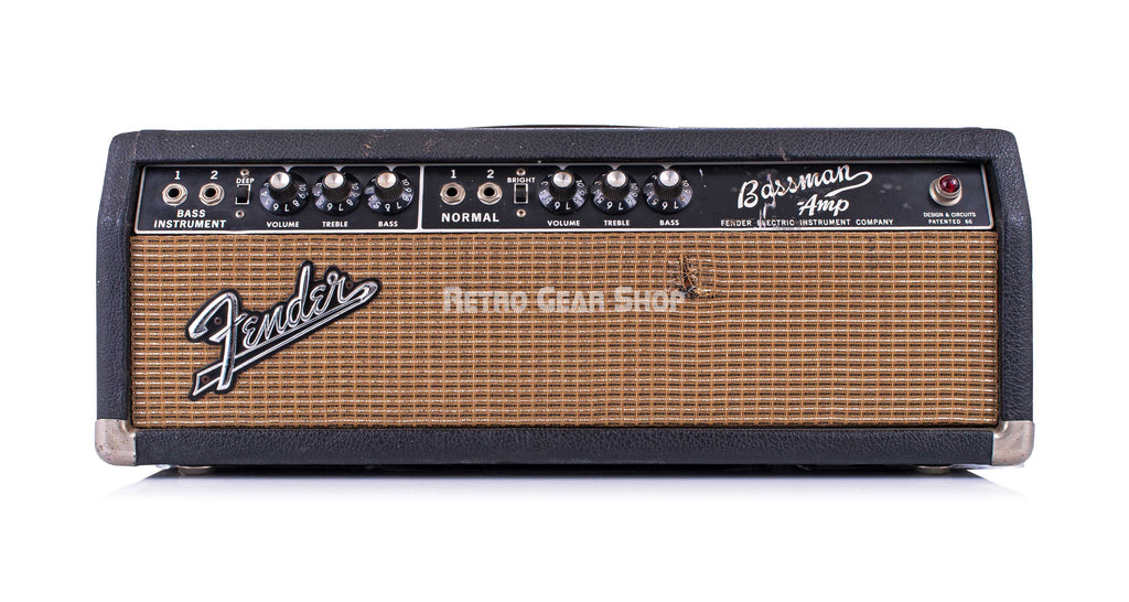 Fender Bassman Modded AA165 1965 Vintage Front