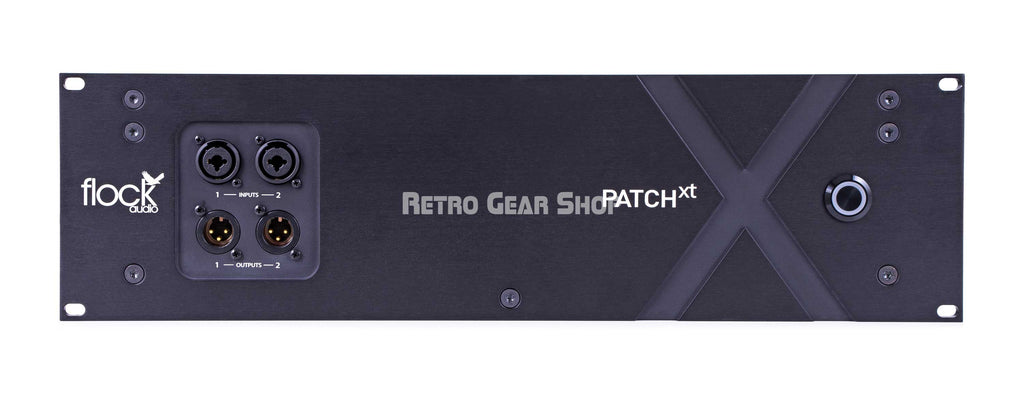 Flock Audio Patch XT 192-point Digitally Controlled Analog Patchbay Front