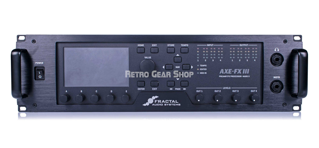 Fractal Audio Axe-Fx III Mark II Turbo Front