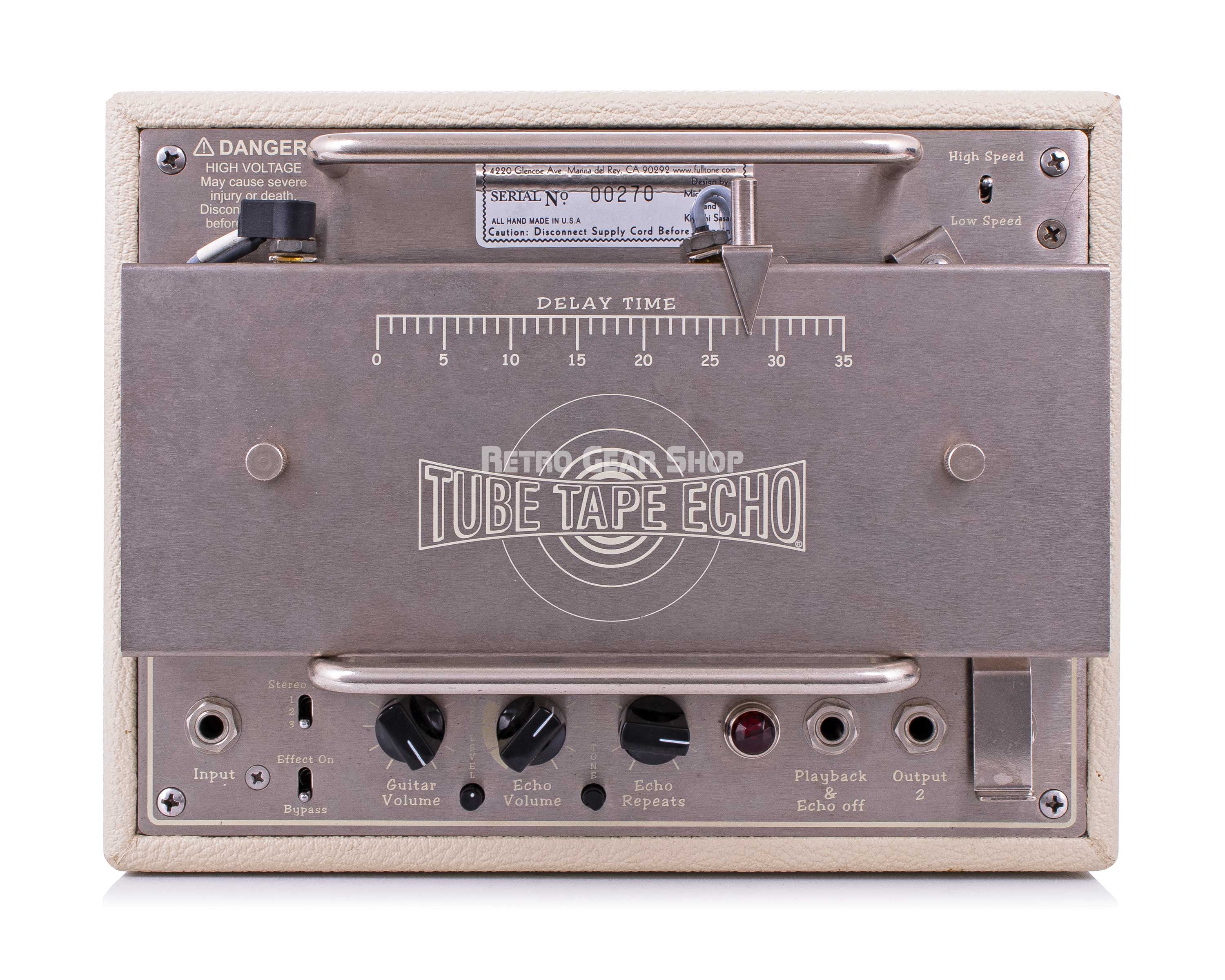Fulltone Tube Tape Echo Vintage Rare– Retro Gear Shop