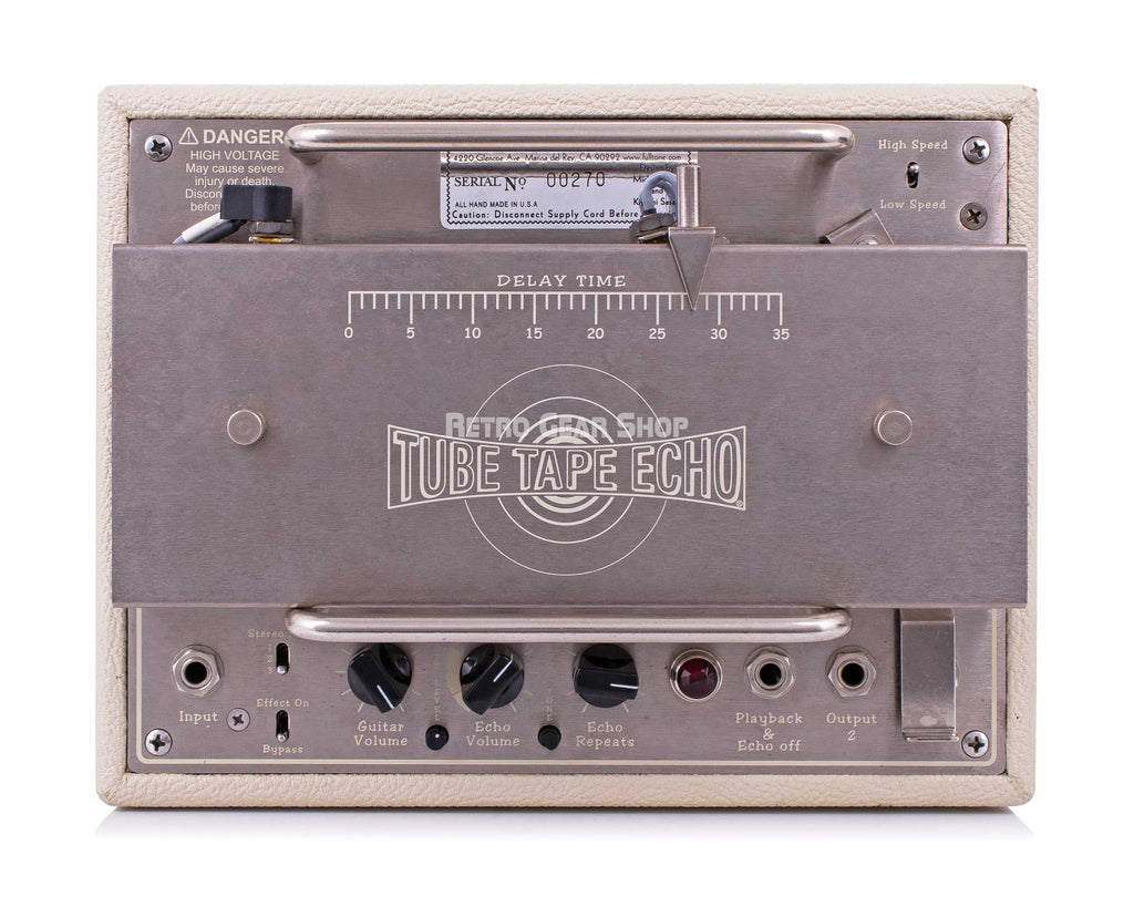 Fulltone Tube Tape Echo Top