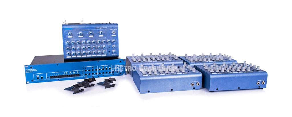 Furman HDS-16 Headphone/Audio Distribution System and Furman HRM-16 Headphone Remote Mixers Front