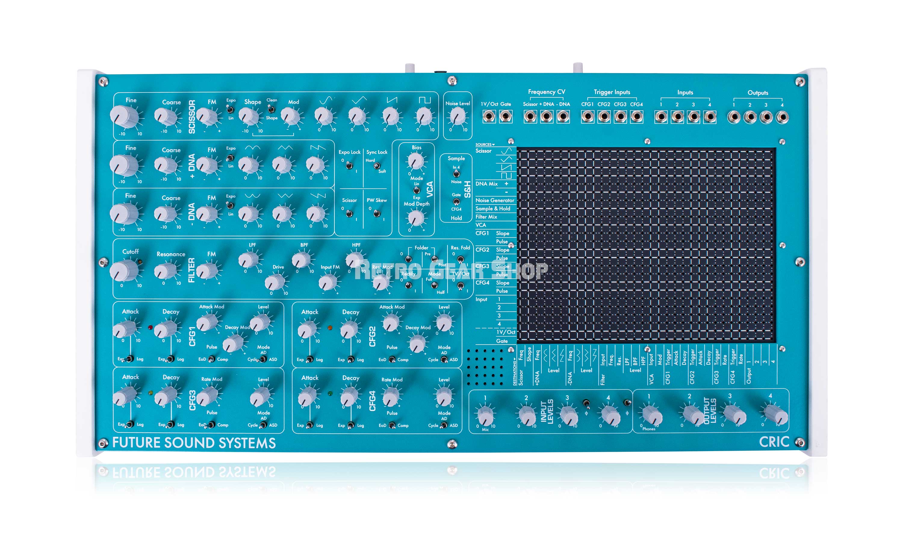 Future Sound Systems FSS Cric Electronic Music Synthesizer– Retro