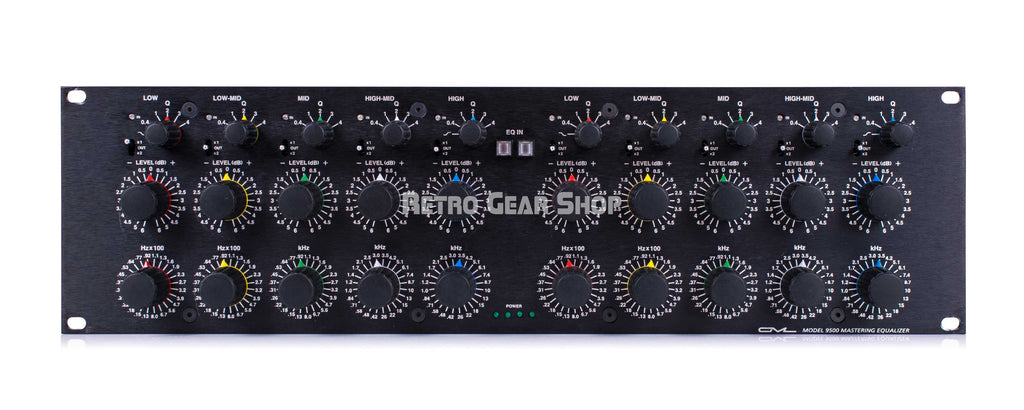 analog gear for mastering GML 9500 Stereo Mastering Equalizer 5-Band Parametric EQ– Retro Gear Shop
