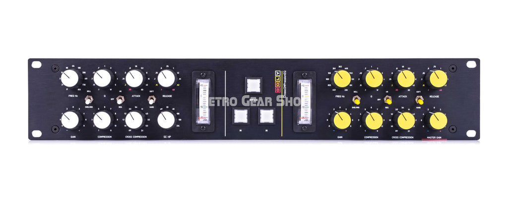 GOLY CrosscOMPressionEQ Stereo Processing Unit Front