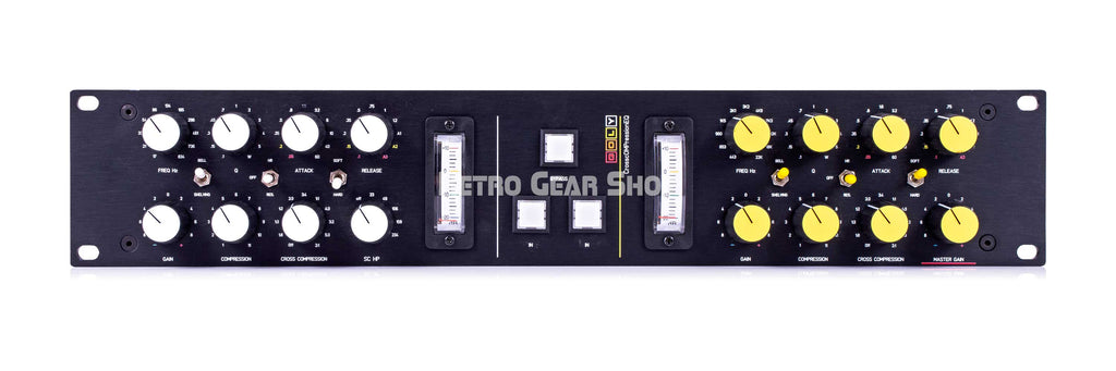 GOLY CrosscOMPressionEQ Stereo Processing Unit Front