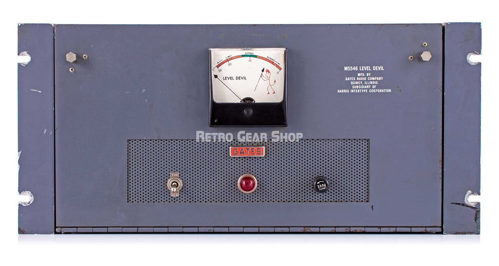 devil gear Gates Level Devil M5546 Vintage Rare Tube Limiter Expander Compressor– Retro Gear Shop