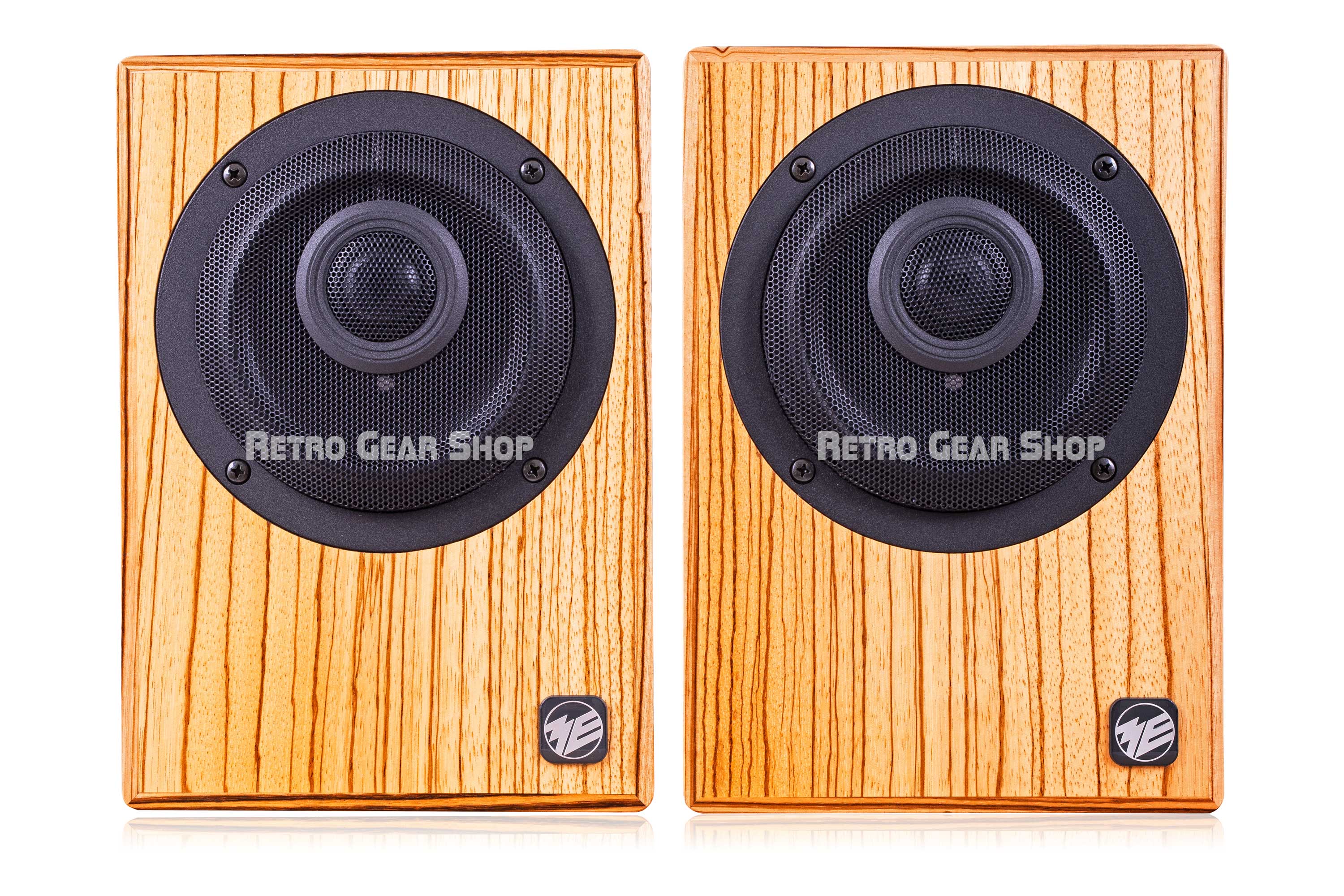 Geithain RL906 Pair and Basis 11K Zebrawood Studio Speakers