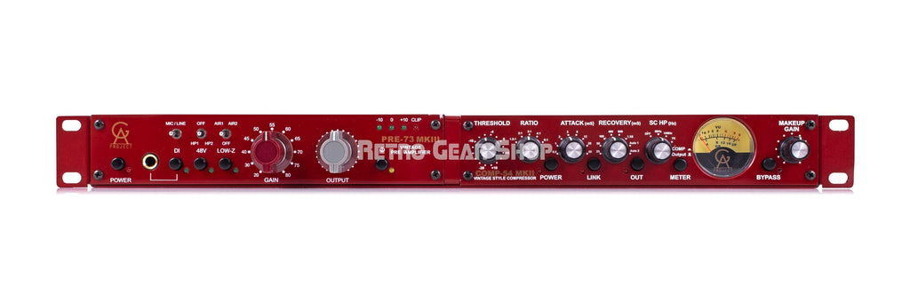 Golden Age Project Vintage Style Comp-54 MKII Compressor and Pre-73 MKIII Preamplifier Front