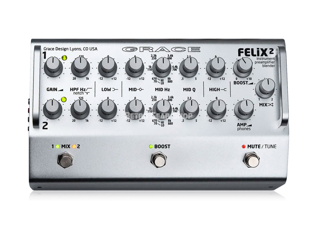Grace Design FELiX2 Silver Top