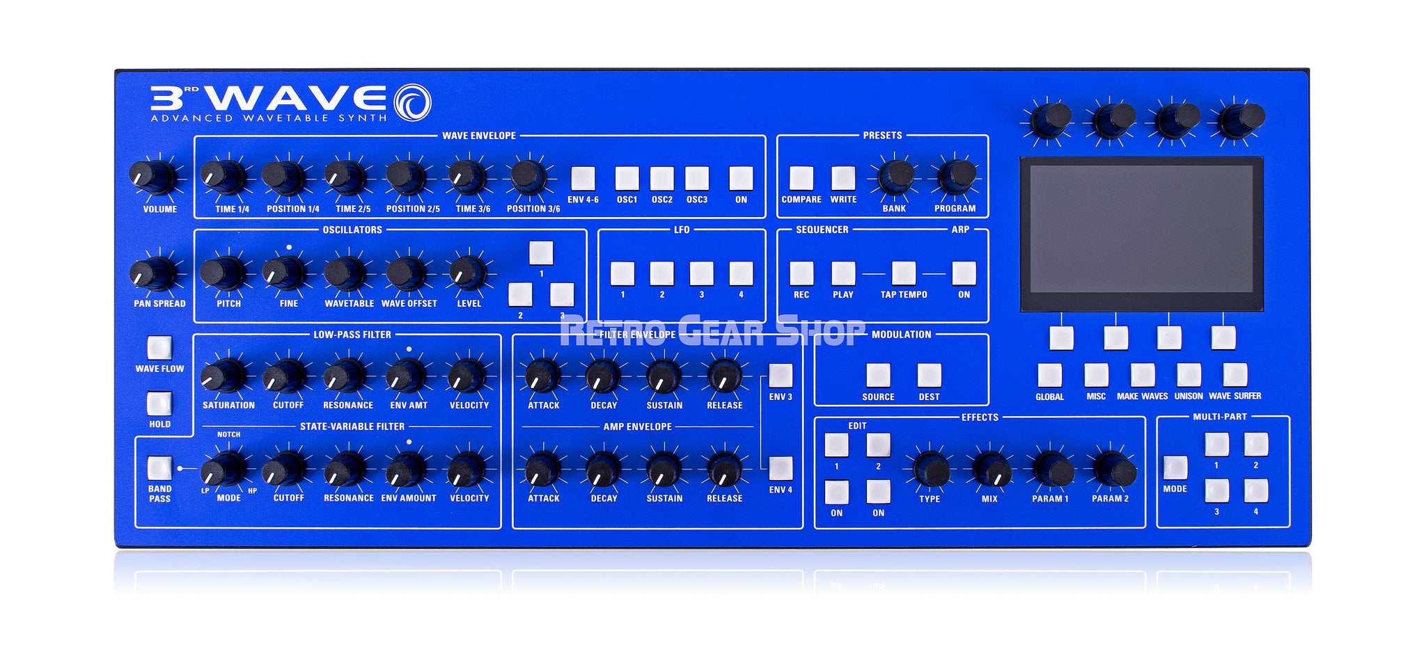 Third Wave Computer Groove Synthesis 3rd Wave Advanced Wavetable Synthesizer Desktop Module ...