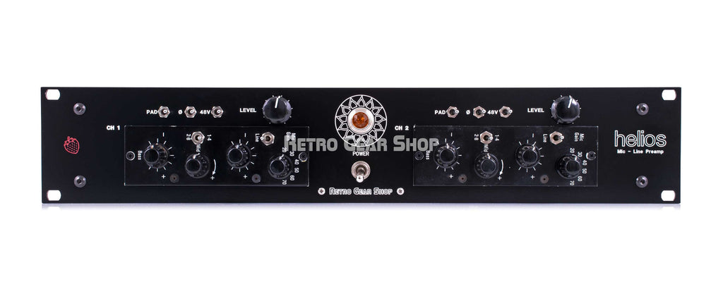 Helios Modules from Strawberry Studios Pair Custom Racked by Retro Gear Shop