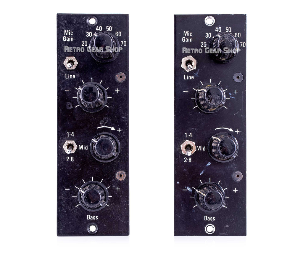 Helios Modules Helios Modules Pair EQ Mic Preamp Vintage Rare Strawberry Studio– Retro ...