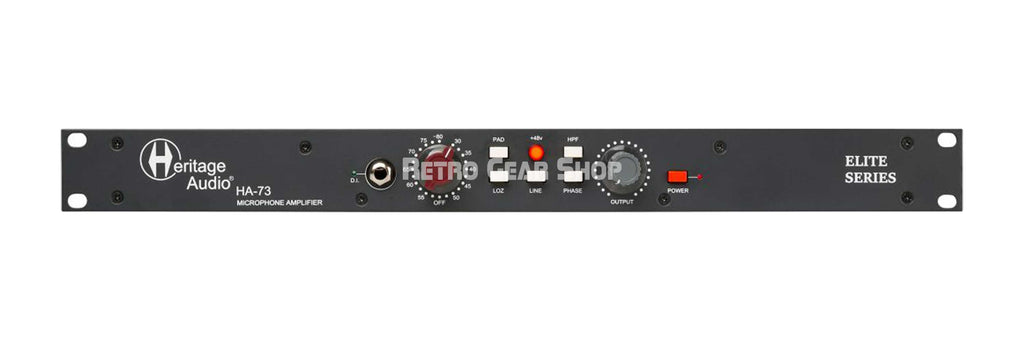 Heritage Audio HA 73 ELITE Front