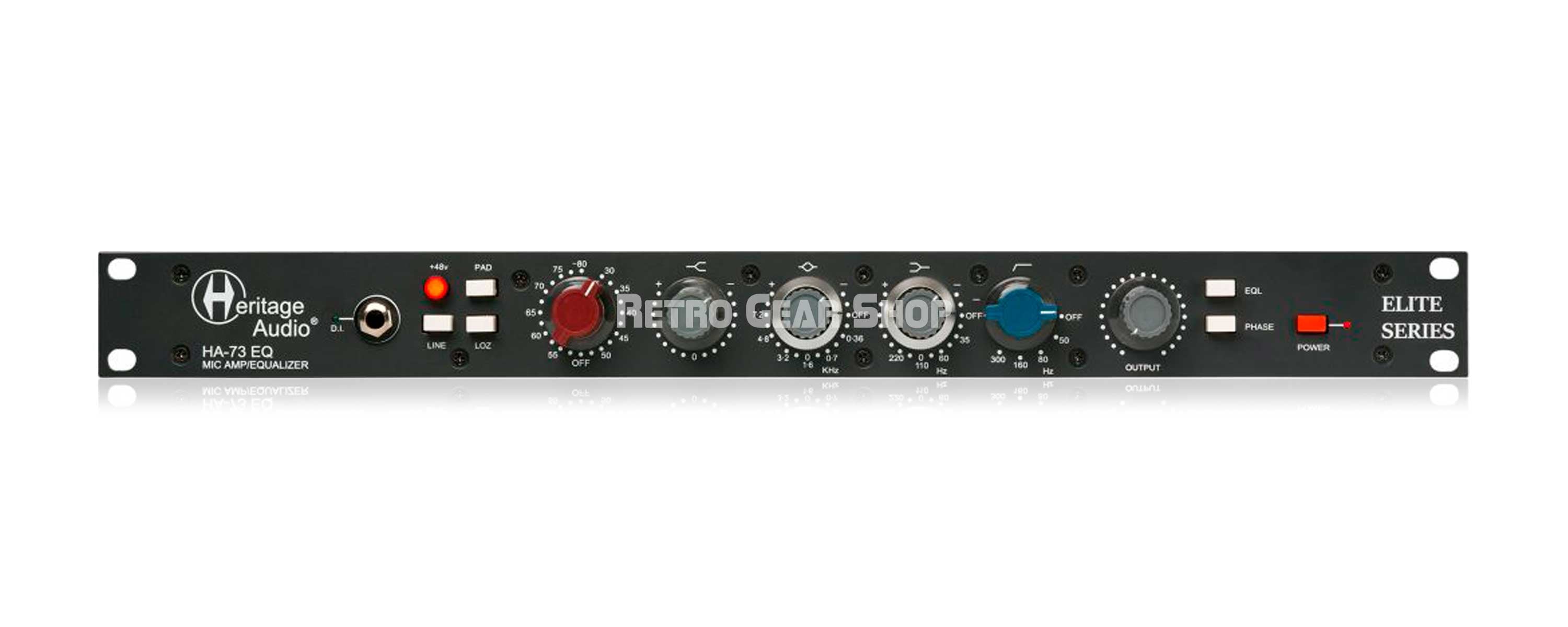 Heritage Audio HA 73 EQ Elite Microphone Preamp / EQ– Retro Gear Shop