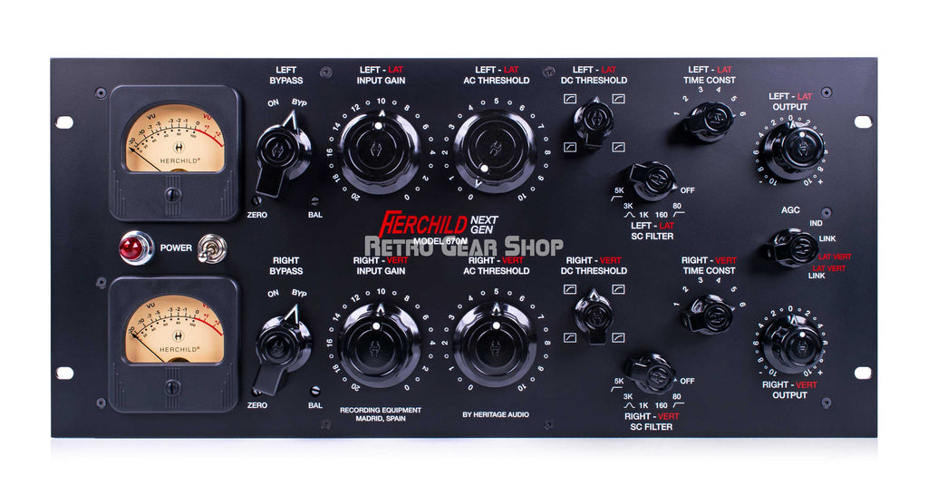 Heritage Audio HERCHILD Next Gen Model 670N Front