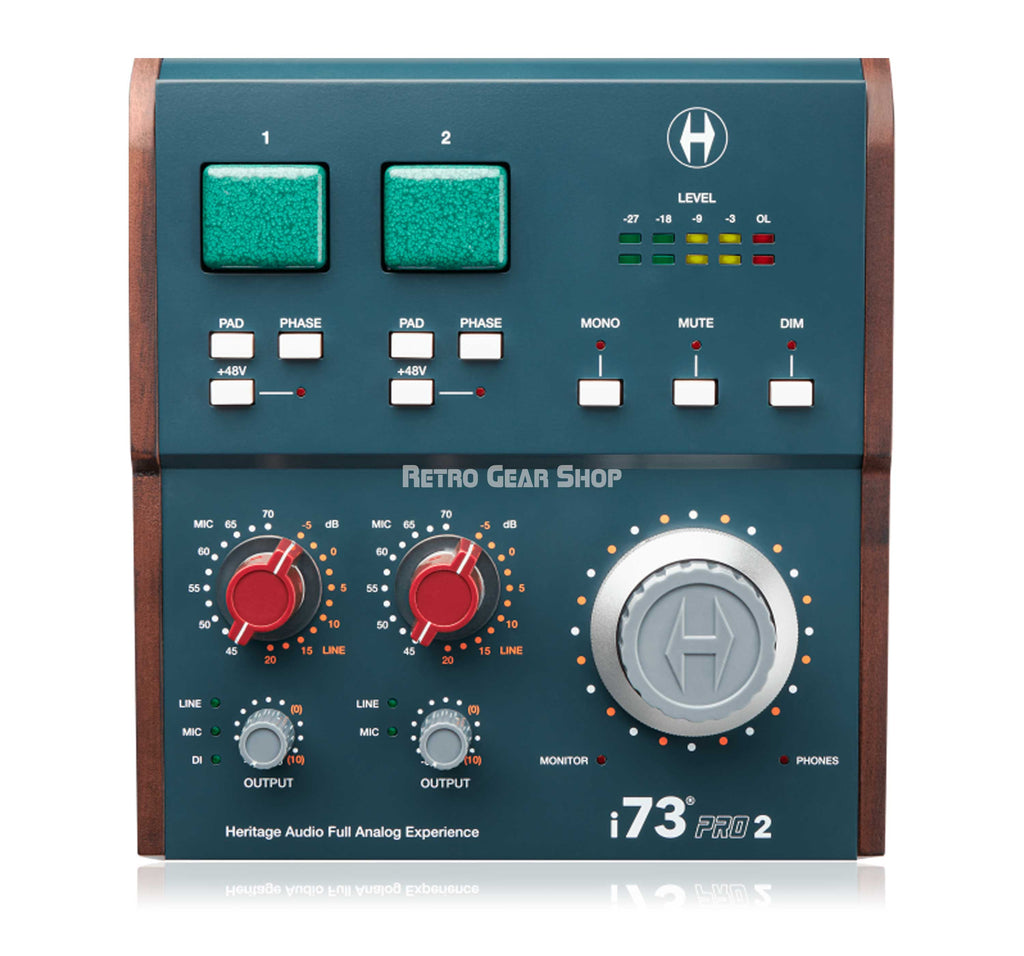 Heritage Audio i73 PRO 2 Front