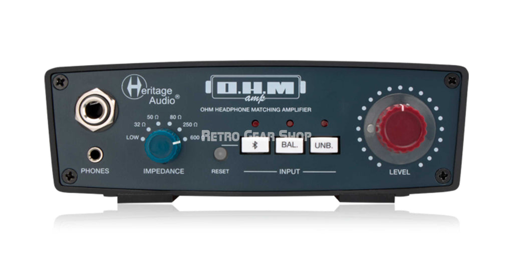 Heritage Audio O.H.M Amp Front