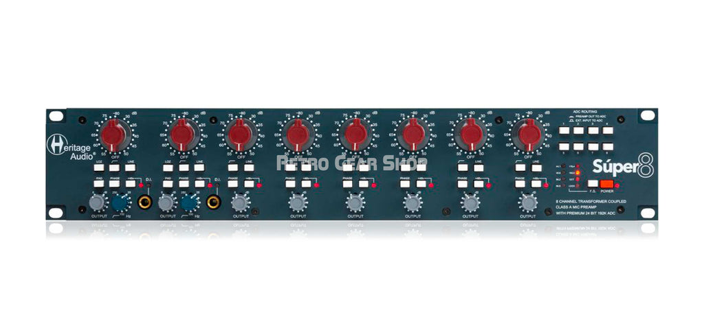 Heritage Audio Super 8 Front