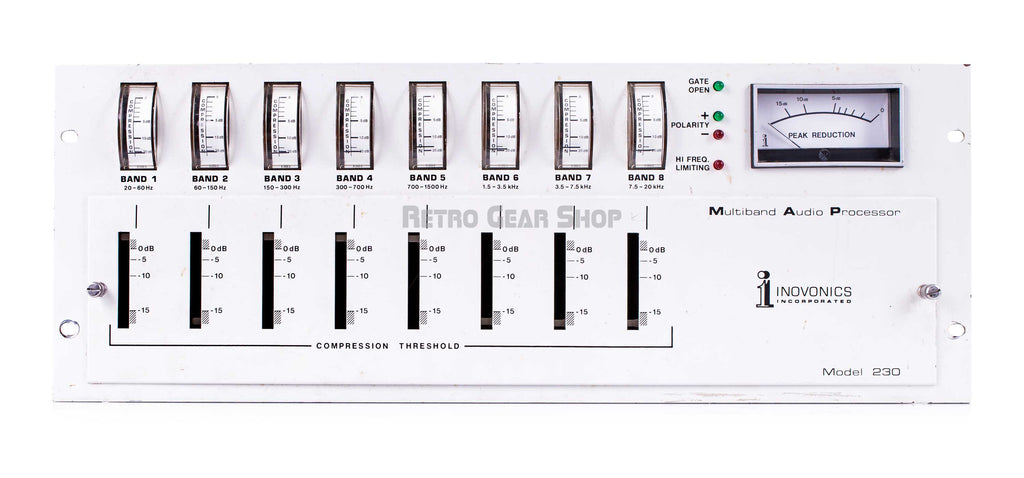 Inovonics Model 230 MAP Front