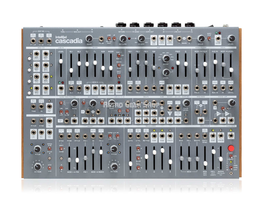 Intellijel Cascadia Dark Grey Front