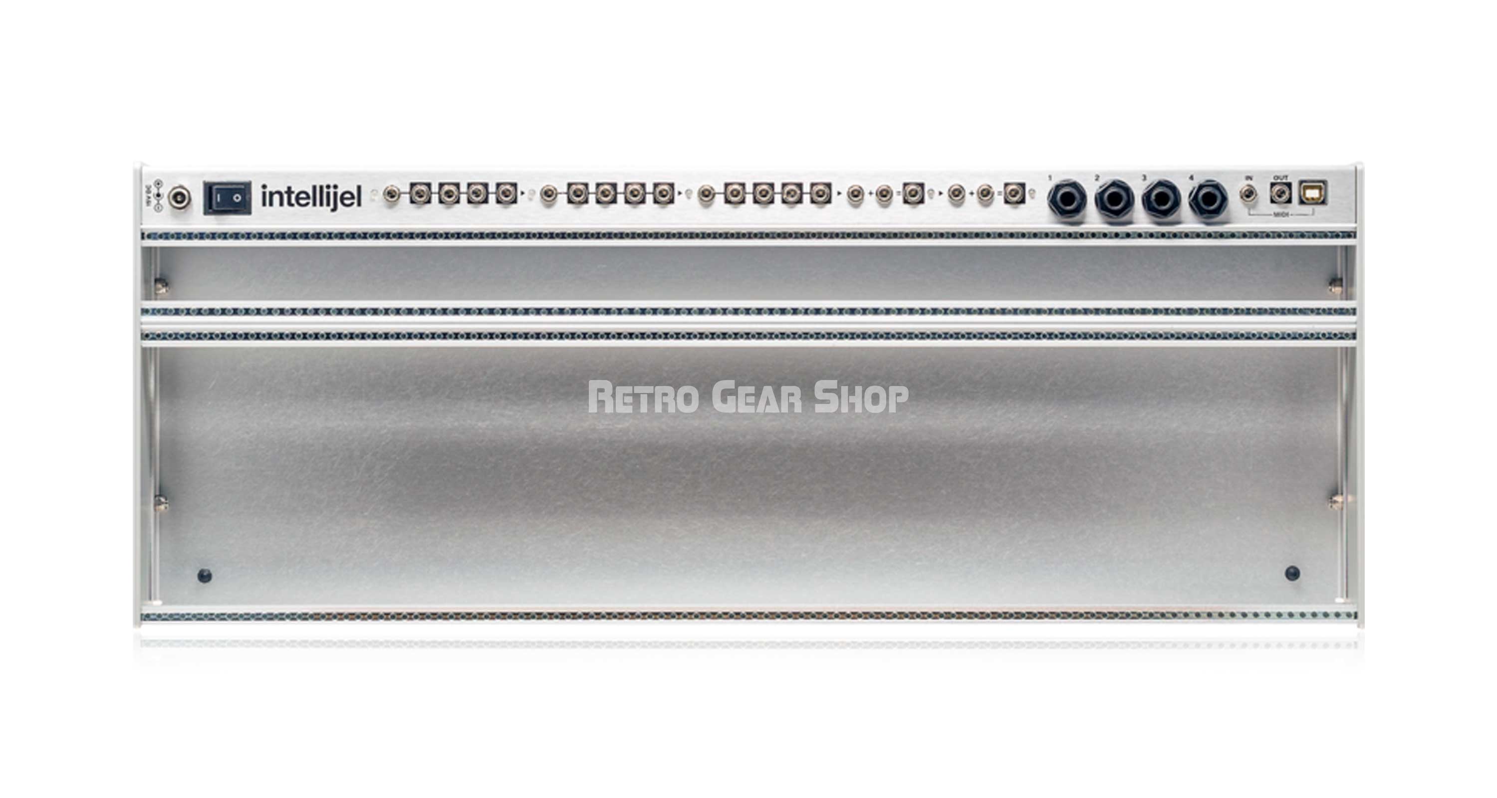 鍵盤楽器 Intellijel palette case 104hp Intellijel Palette 4U x 104HP Silver Powered Case– Retro Gear Shop