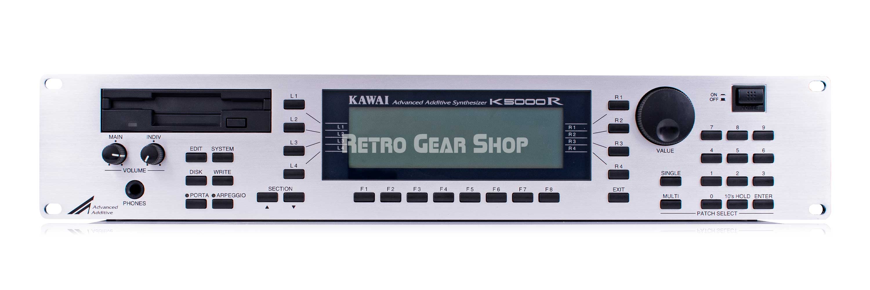 Kawai K5000R Rackmount Digital Synth with K5000 Macro Controller